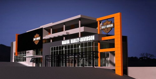 Mabua HD showroom baru Harley Davidson Semarang