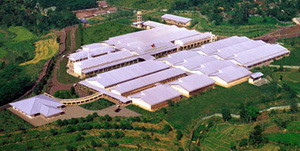 Gambar Foto udara Pabrik Jamu Sidomuncul