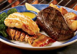 lobster and sirloin