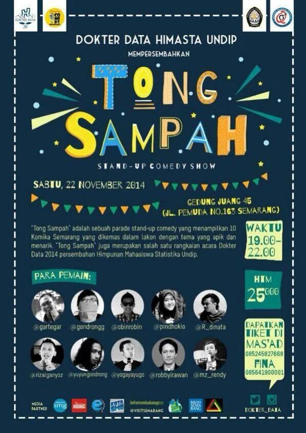  Tong Sampah Parade Stand Up Show Kota Semarang Seputar 